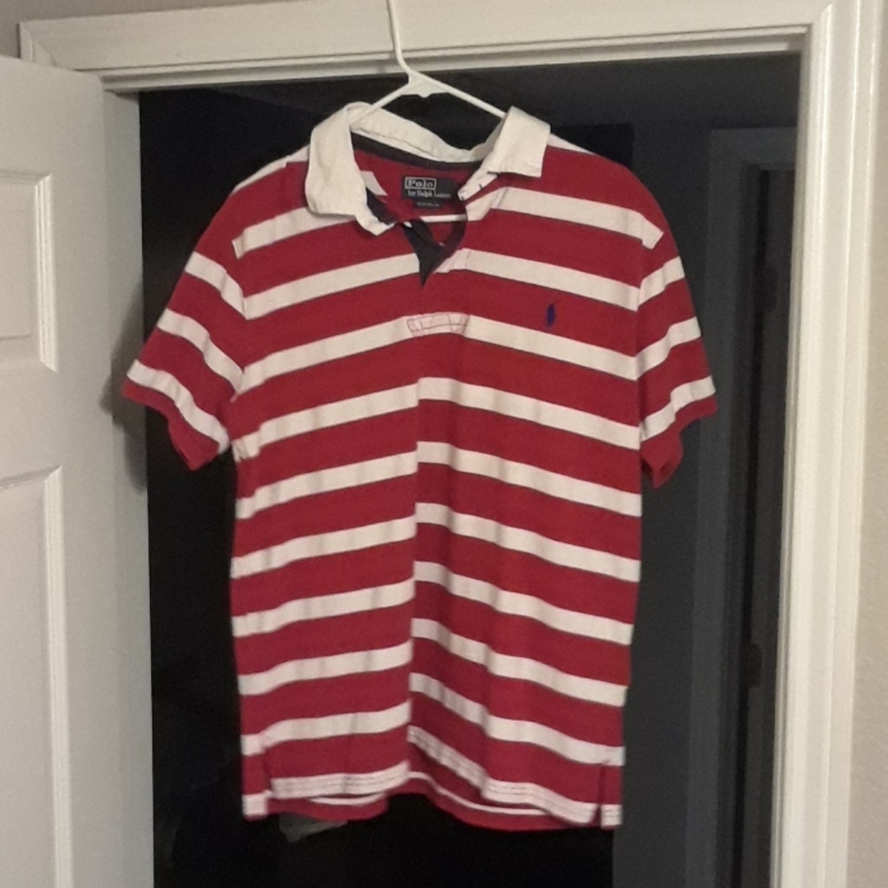 Polo collar shirt